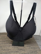 Bali Women's 42DD All Around Comfort Shaping Wireless Bra DF3463 Black NWT