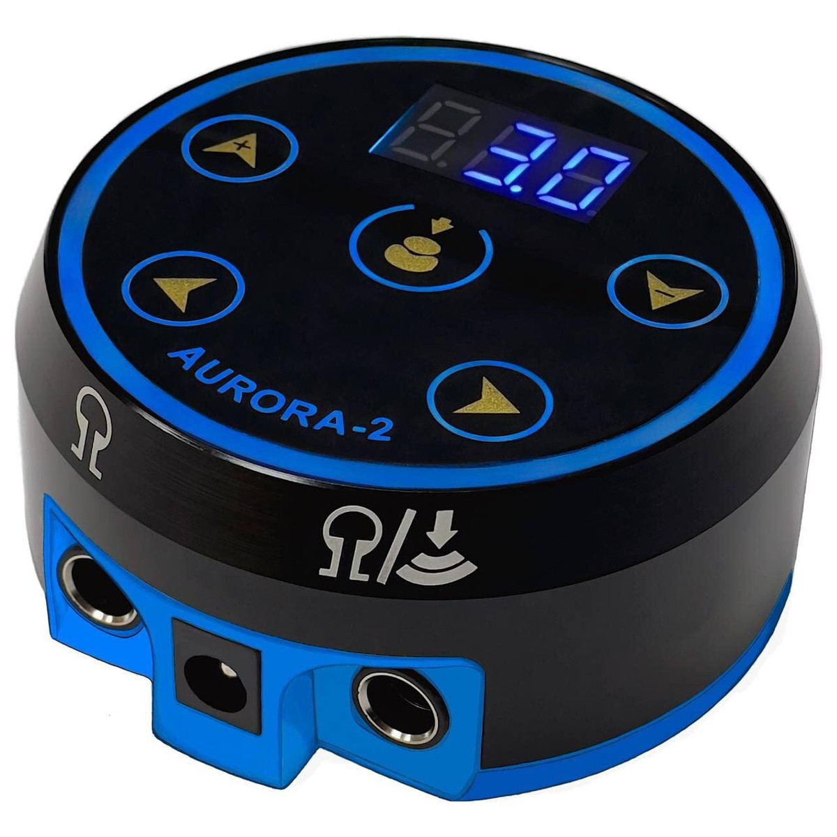 Aurora 2 II Tattoo Machine Power Supply 2nd Generation Permanent