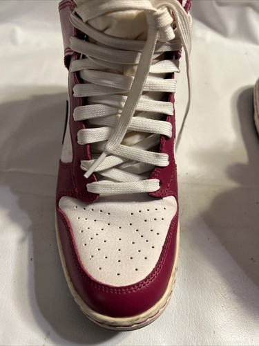 NIKE 2013 DUNK SKY HI HIDDEN WEDGE BRIGHT MAGENTA 7 VINTAGE FORCE AIR PRESTO - Picture 7 of 12