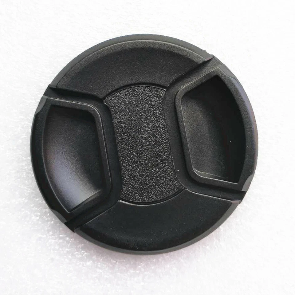 10x 49mm 40.5 52 58 62 67 77 72 82 mm Camera Center Pinch Snap On Front Lens Cap - Image 2 of 4
