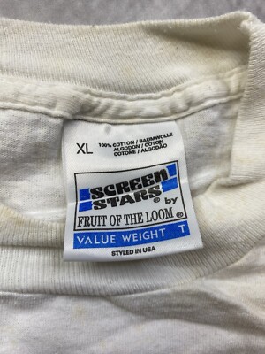 Vintage 1996 PinkPop Festival Shirt Size XL Rage Against The