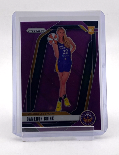 2024 Panini WNBA Prizm SP Cameron Brink RC Purple Prizm LA Sparks 108/149
