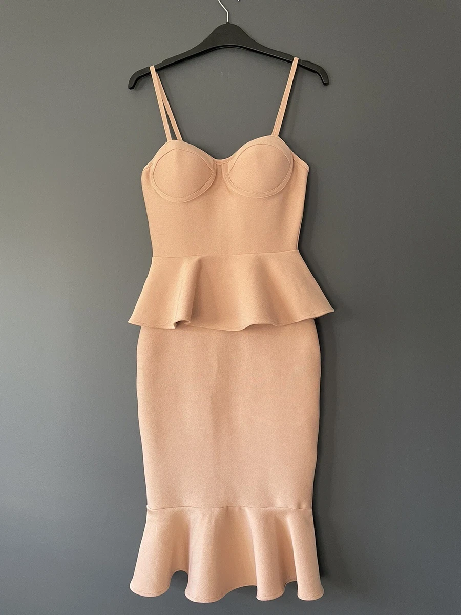 Fishtail bandage cheap dress