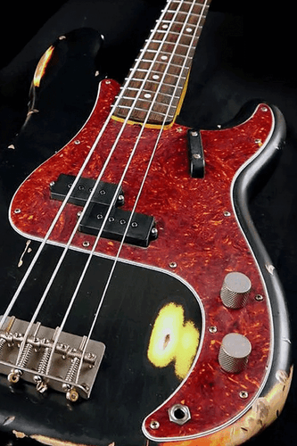PB Bass Schlagbrett 13 Loch Plektrumschutz Kratzplatte für 4-Saiter Precision P Bass - Bild 29 von 29