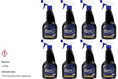 8x500ml MANNOL 9972 Universal Cleaner Universalreiniger Reinigungsmittel Pflege