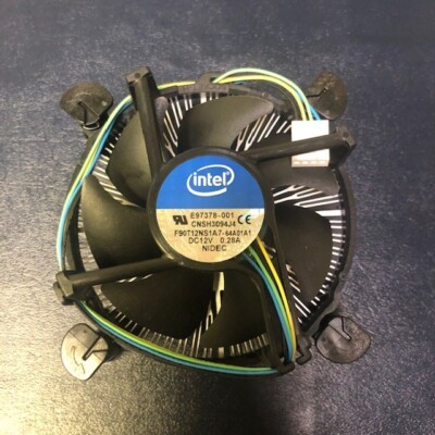 Brand New Intel 4'' Heatsink FAN from a Core i7-4770K  LGA1150