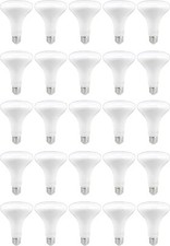 NEW 65 Watt Equivalent Non-Dimmable BR30 LED Light Bulb Pack of 25 Soft White