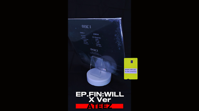 ATEEZ [THE WORLD EP.FIN:WILL] LIMITED GATEFOLD EXCLUSIVE VINYL/LP