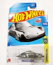 Hot Wheels Porsche 911 Carrera Keychain - Silver
