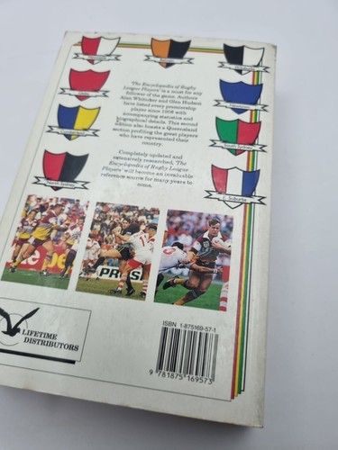 THE ENCYCLOPEDIA OF RUGBY LEAGUE PLAYERS PB - Picture 3 of 8