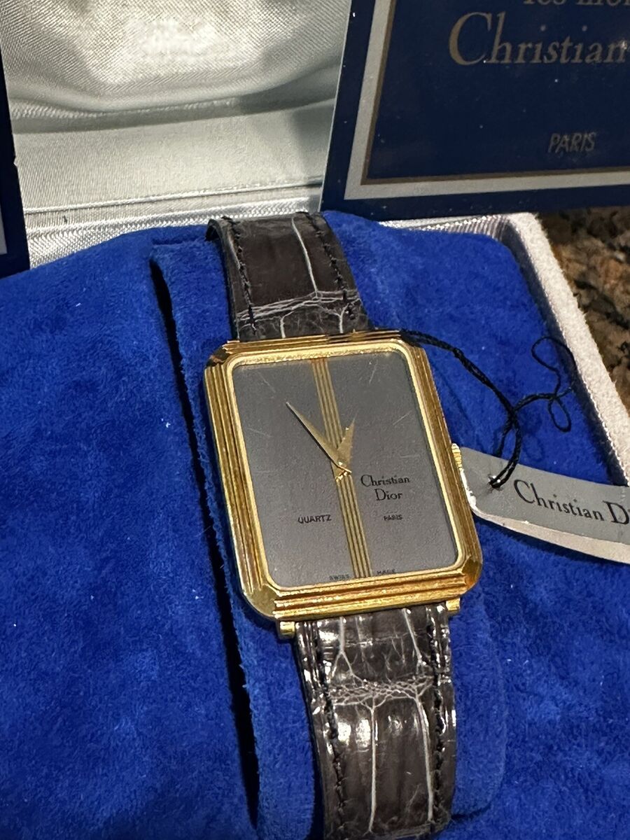 Vintage 1980 CHRISTIAN DIOR Watch | eBay Vintage 1980 CHRISTIAN DIOR Watch | eBay