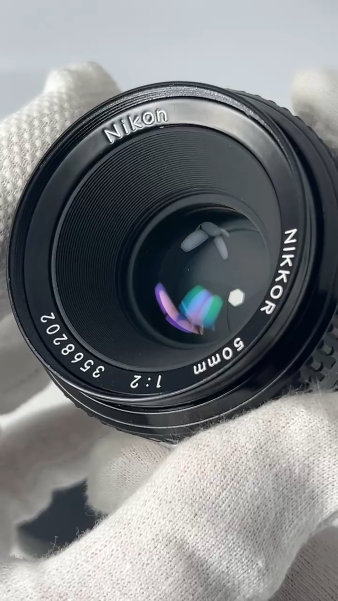 Nikon Ai 50mm f2 MF Standard Lens for F Mount from JAPAN