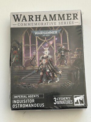 Warhammer 40K Inquisitor Ostromandeus Limited Edition BRAND