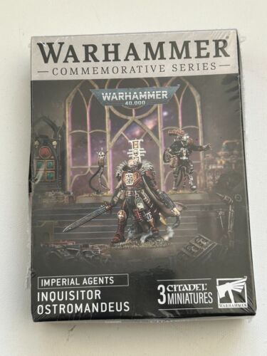 Warhammer 40K Inquisitor Ostromandeus Limited Edition BRAND NEW SEALED OOP