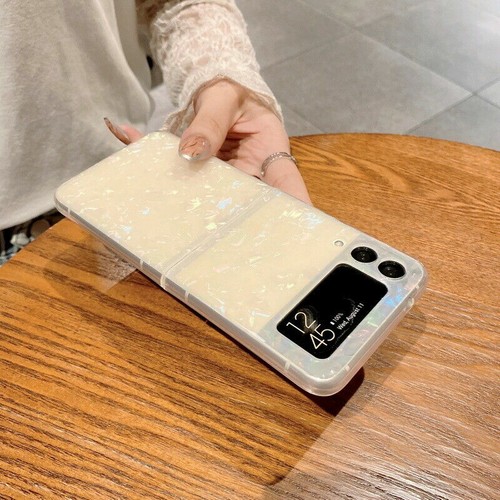 Case For Samsung Galaxy Z Flip 3 5G Marble Shockproof PC Phone Case Protection - Picture 8 of 17