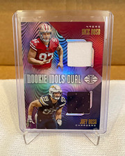 Panini 2019 Illusions Rookie Idols Dual Memorabilia Nick Bosa Joey Bosa GameWorn