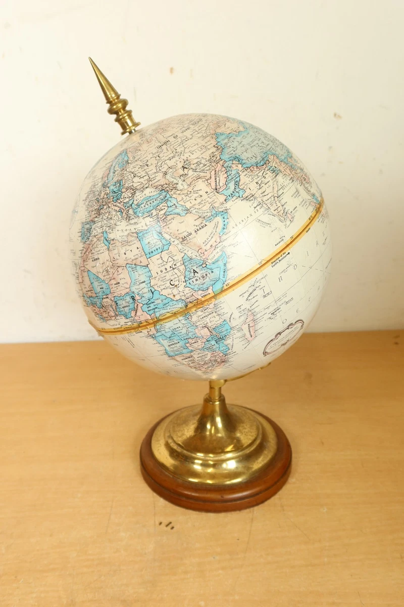 9 to 12in. Inches Diameter Antique World Celestials Globes for