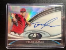 2011 Bowman Platinum - Prospect Autographs Tyler Skaggs #BPA-TS (AU, RC)