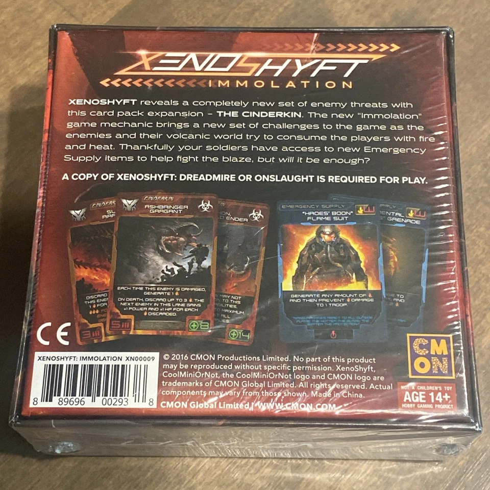 Xenoshyft Immolation Expansion Box CMON 2016 Factory Sealed NEW - Image 2 of 4