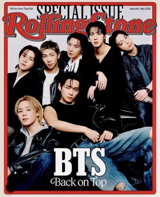 BTS BACK ON TOP - Rolling Stone Magazine - May 2026 - In Stock! Brand new!