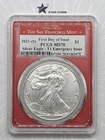 2021-(S) Silver Eagle T-1 PCGS MS70 Emergency Issue Struck at San Francisco FDOI