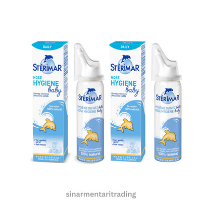 2 box Sterimar Baby Nasal Spray Safe for Kids 100ml or 50ml Isotonic Sea Water