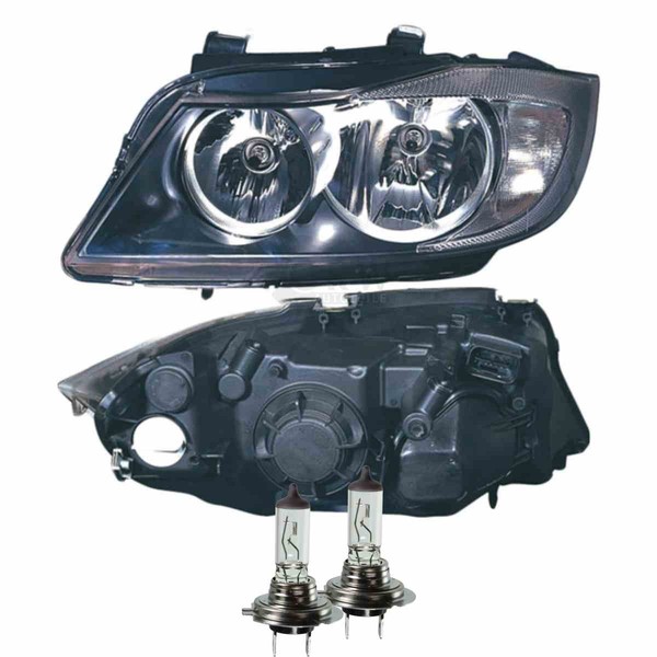 Halogen Scheinwerfer Rechts H7 FüR BMW 3Er Touring Inklusive Lampen-image