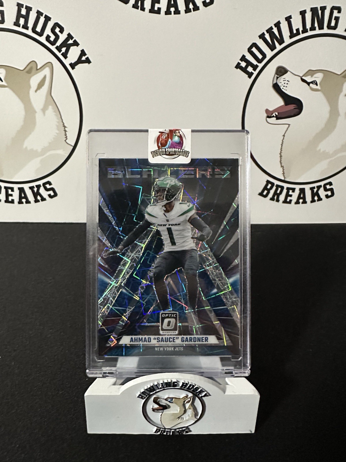 2023 Panini Donruss Optic Ahmad "Sauce" Gardner #10 Blazers JETS