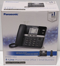 Panasonic KX-TGW420 Black 4-Line Expandable Business Phone w/ Answering System