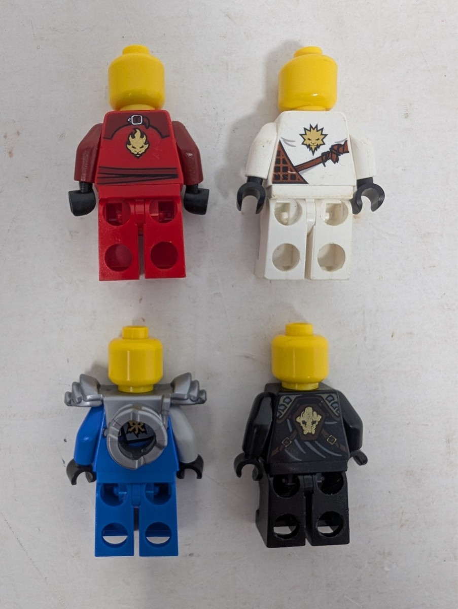 Lot of 4 Lego Ninjago ZX Minifigures - Jay, Cole, Kai, & Zane | eBay