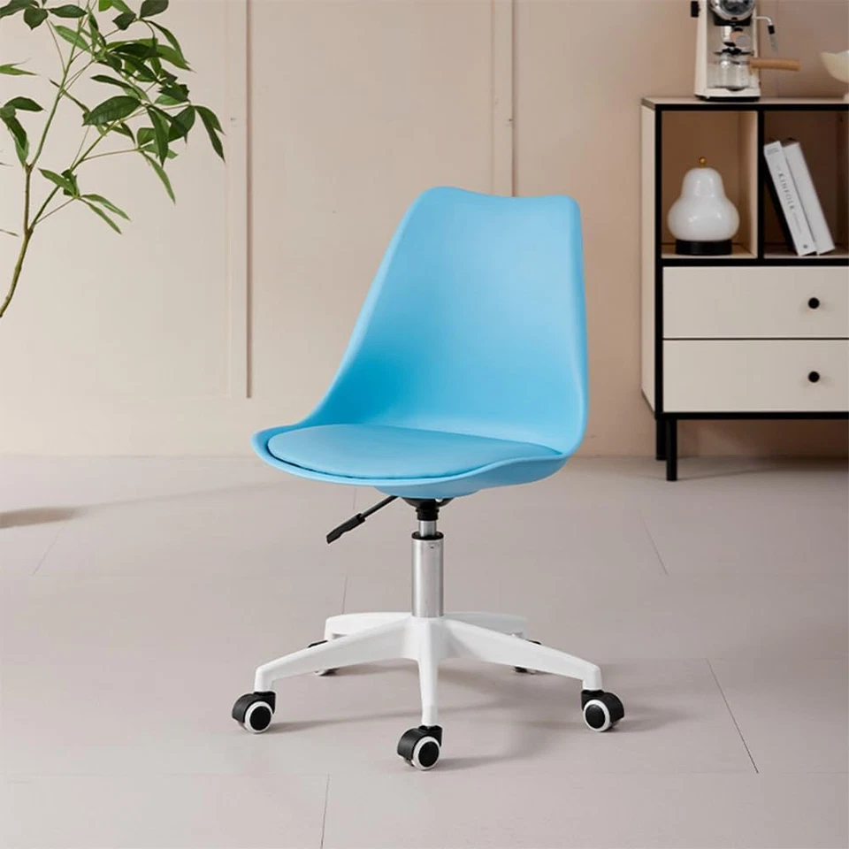 Sedia Da Ufficio Scrivania Ergonomica Design Moderno Con Altezza Regolabile E Cu - Immagine 3 di 4