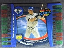 2005 Topps Hot Button Baseball #12 Sean Burroughs San Diego Padres