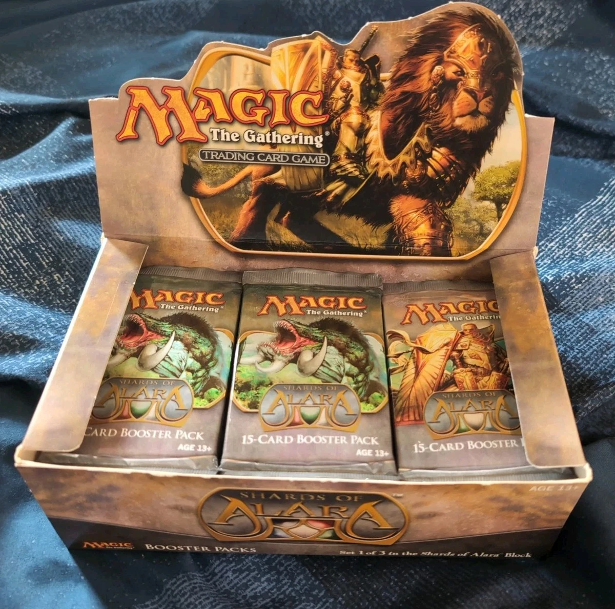 mtg shards of alara booster box Magic The Gathering Tcg Shards Of Alara Premium Foil Pack Box