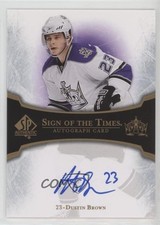 2007-08 SP Authentic Sign of the Times Dustin Brown #ST-BR Auto
