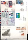# NETHERLANDS ANTILLES, NICARAGUA, NIGER 1973 - 7 FDC - SPACE