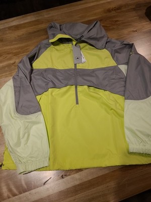 Adidas by Stella McCartney TrueNature Pull-on Jacket Women's M $180 Lemon Green
