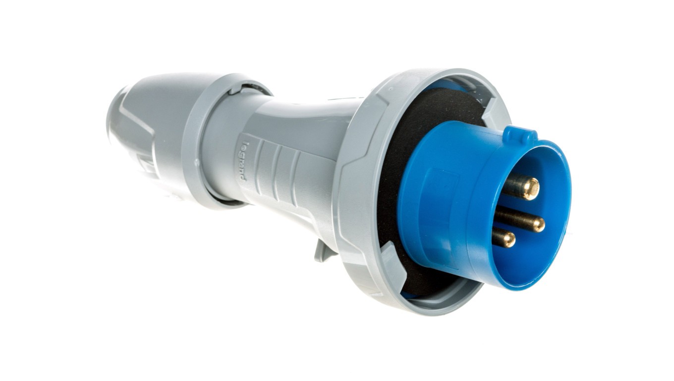 Portable Plug 3P 16A 230V Blue IP67 TEMPRA P17 555324