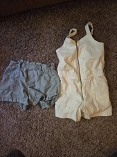 Girls Abercrombie Romper And Shorts Size 9/10 Lot Of 2 