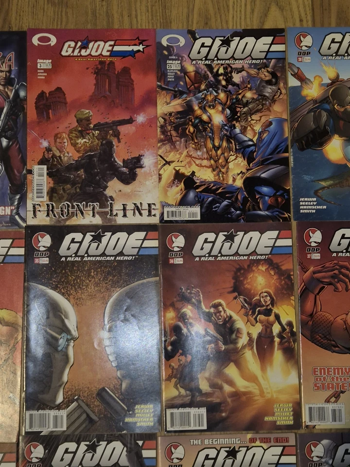 22 GI JOE A REAL AMERICAN HERO includes DAWN OF THE RED SHADOWS DDP 2005 VF - Image 4 of 4