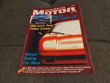 Modern Motor Magazine 1986 June Brock's HDT Calais LE Ford Cobra Coupe