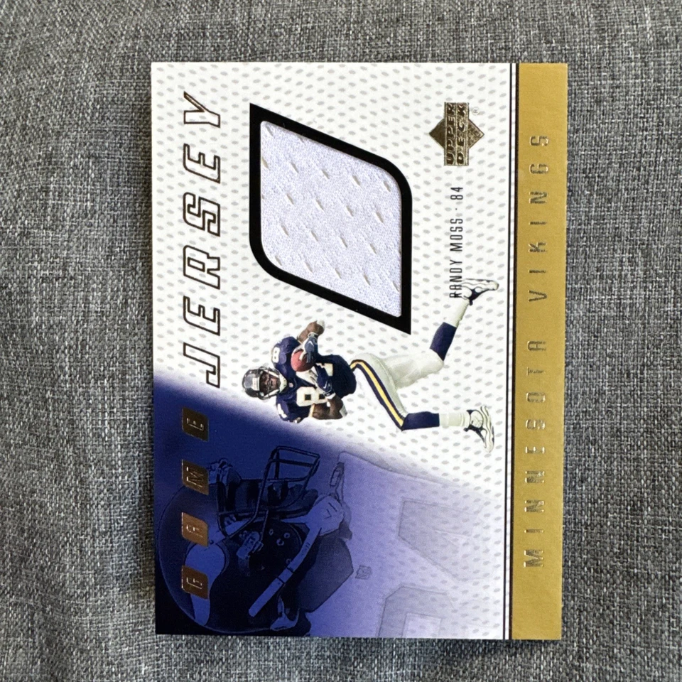 1999 Upper Deck Game Jersey Randy Moss 🔥RARE AND MINT! 🔥ONE OWNER🔥 eBay 1/1 - Image 3 of 4