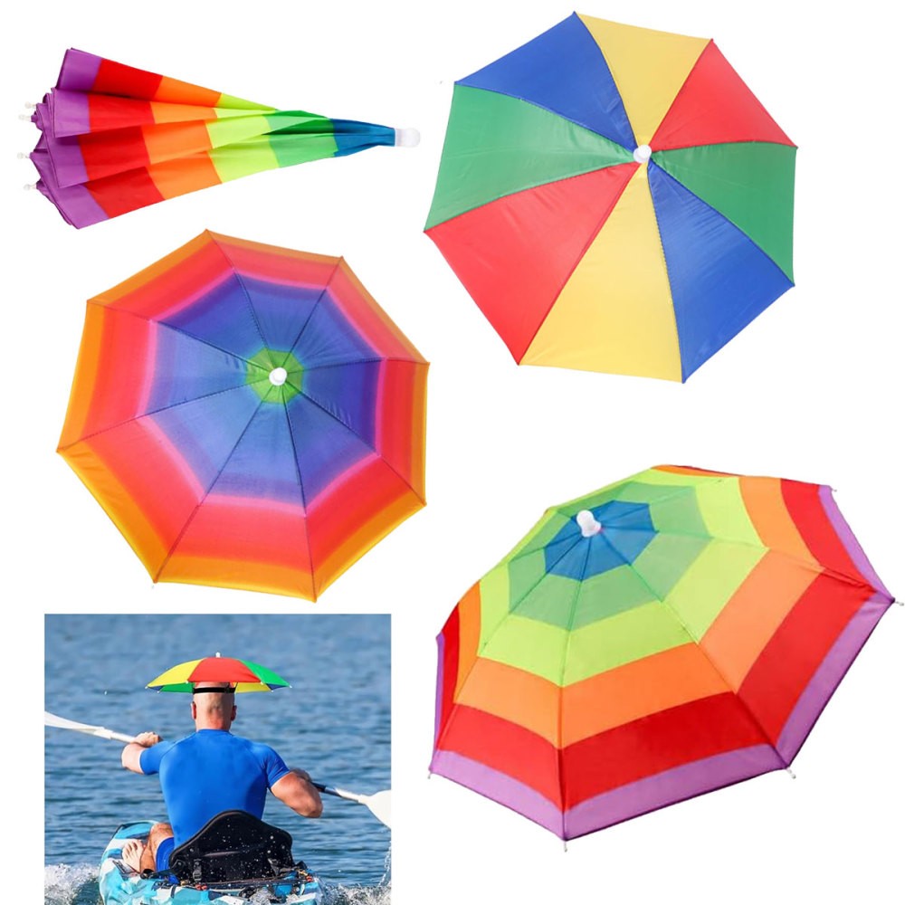 APL 3 Pezzi Ombrello Cappello Ombrellone Pieghevole Ombrellone Pesca Cap Outdoor