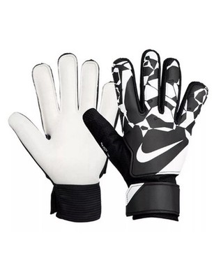 Nike Youth GK MATCH HO24 Goalkeeper Gloves Black White Size 7 BNWT