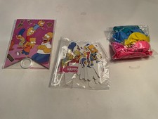 The Simpsons Birthday Party Supplies Decor Banner Cake Toppers Balloons NEW