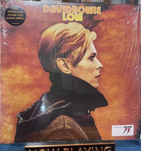 David Bowie (1977) Low LP Orange Vinyl Record 45th Anniv. Ed. NM FREE SHIPPING