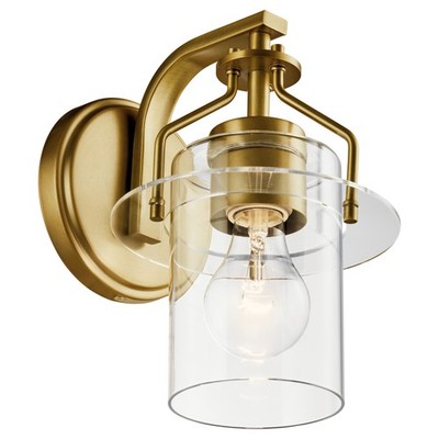 Kichler 55077 Everett 9'' Tall Wall Sconce - Brass