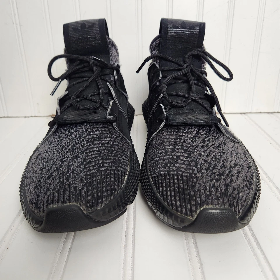 adidas Prophere Men Sz 10.5 Black/Gray Athletic Running Walking Lace Up Sneakers - Image 3 of 4