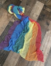 Newborn Photography Props Baby Rainbow Swaddling Wrap Clothing Backdrop Studio