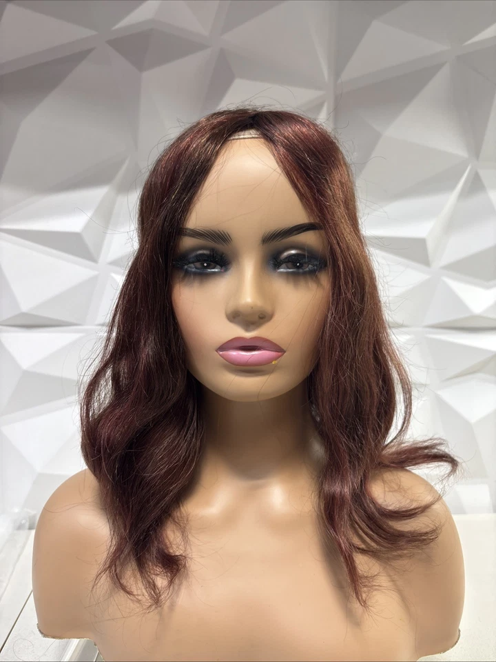 Peluca Topper Pieza para el cabello MUJER 16 pulgadas Foto 3 de 4