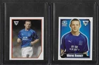 2x MERLIN 2003 WAYNE ROONEY Everton - Rookie Stickers - Excellent Condition